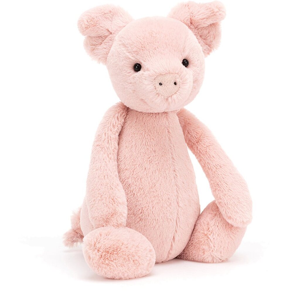 Jellycat BASHFUL PIG Plush Stuffed Toy Retired  pastel Pink - Picture 2 of 8